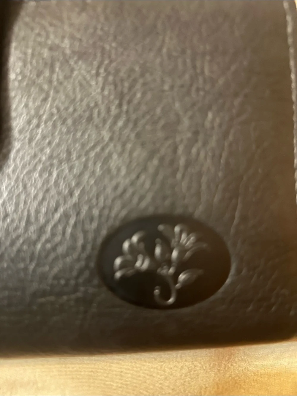 Buxton Black Leather Wallet with Branded ID Window
